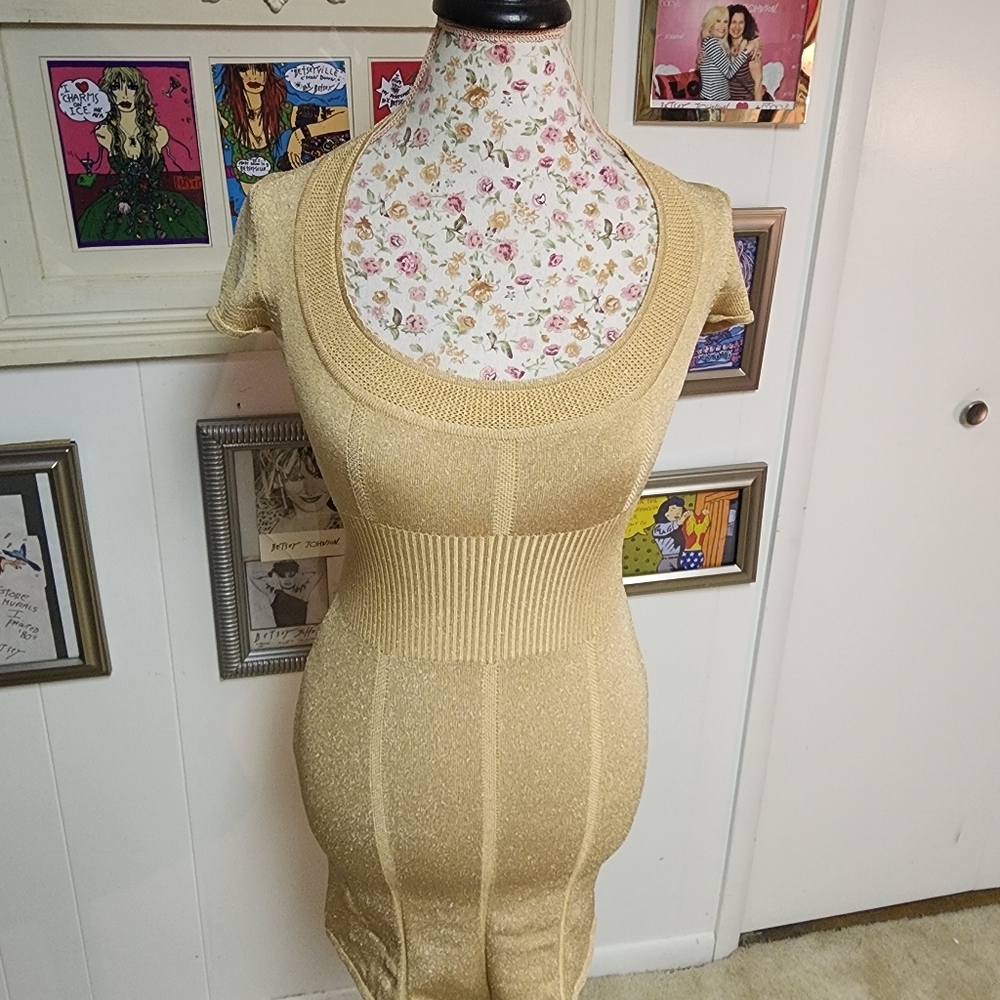 Vintage Bebe bodycon dress - Picture 3 of 10